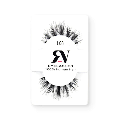 #08 Pestaña postiza cabello humano - RV Eyelashes