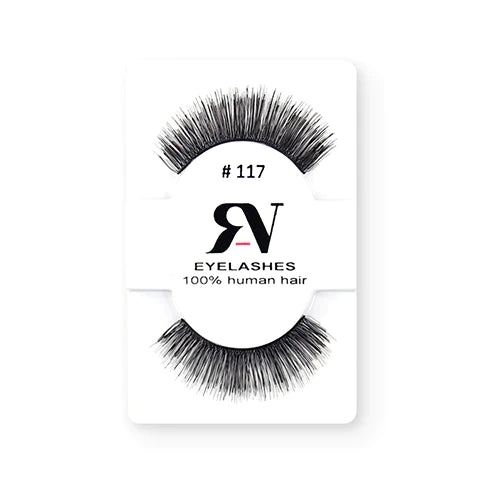 #117 Pestaña postiza cabello humano - RV Eyelashes