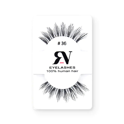 #36 Pestaña postiza cabello humano - RV Eyelashes